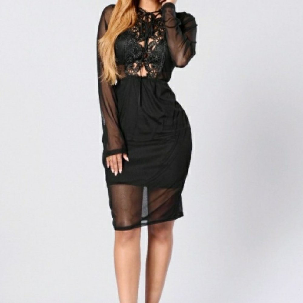Fashion Nova • Perfect Look Both Ways Dress (S)